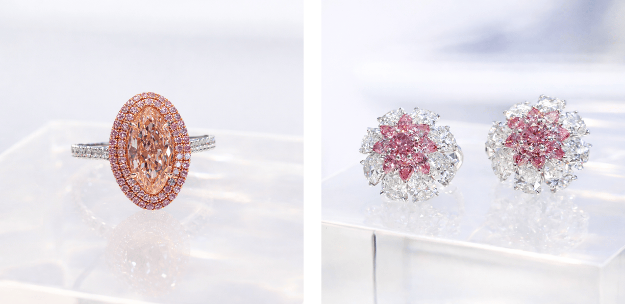 闪耀第83届金球奖红毯AG真人天然钻石珠宝(图4)